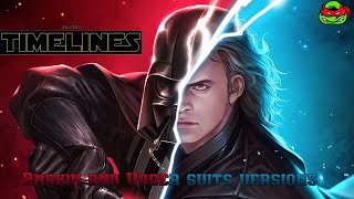 Star Wars Timelines RP  Anakin and Vader Suits Versions [upl. by Kcir]