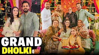 Grand and Final Dholki🕺Best surprise Arranged by Ghazal jawad🙏🏻 [upl. by Teeniv]