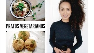 3 PRATOS VEGETARIANOS Simples e DELICIOSOS [upl. by Ener305]