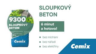 CEMIX Sloupkový beton 9300 [upl. by Nylrahc706]