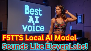 F5TTS AI Voice Model Run Locally  ElevenLabs Level Open Source AI Voice Model [upl. by Anauj296]