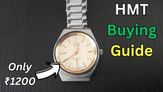 How to buy HMT Mechanical Watch in 2024 Without spending too much [upl. by Seuqram]