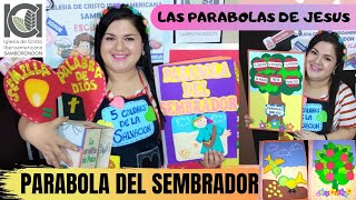 LA PARÁBOLA DEL SEMBRADOR  LOS 4 TIPOS DE TIERRA  PARÁBOLAS DE JESUS  CUENTO LA ARAÑITA DE PACO [upl. by Brackely]