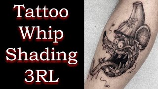 How to Tattoo Stipple amp Whip Shading to make it Look FluffyTime Lapse [upl. by Ezequiel]