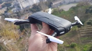 JJRC H37 ELFIE  Il drone portatile più piccolo [upl. by Dituri580]