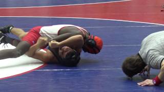 Day 1 Ar HS State Wrestling McClellan vs Robinson [upl. by Zampino]