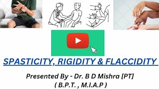 What is difference between spasticity and rigidity Spasticity vs Rigidity Spasticity vs Flaccidity [upl. by Ofloda]