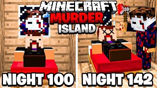 Surviving 142 Nights on a Minecraft Murder Island Part 2 [upl. by Ballman]