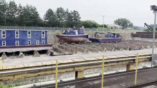 Jim DeNearing Interview Part 2  Housing Barge Tug DeWitt Clinton [upl. by Leirol]