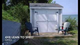 Lean To Shed Plans From iCreatablesTV [upl. by Amelus931]