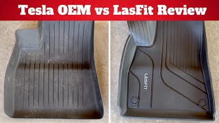 Tesla Model 3 LasFit vs OEM Floor Mats  Watch Before You Buy [upl. by Seagrave273]