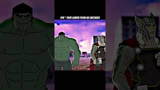 POV  THOR LEARNS FROM HIS MISTAKES  HULK SMASH  AVENGERS ASSEMBLE [upl. by Etrem]