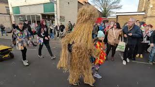 2024 Straw Bear Falcon Lane to Market Street and The King’s Morris [upl. by Marcile290]