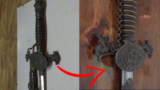 Knights of Pythias Sword Restoration [upl. by Odlanra880]