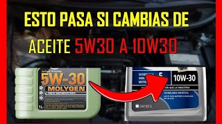 🤔Se Puede Cambiar De ACEITE De MOTOR 5w30 a 10w30  Te Respondo AQUI😳 [upl. by Atrebla782]