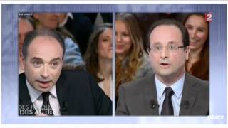 Les temps forts du duel Hollande  Copé en moins de 3 minutes [upl. by Llehsal]