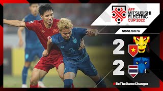 Vietnam 22 Thailand AFF Mitsubishi Electric Cup 2022 Final 1st Leg [upl. by Trebmer]