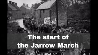 5th October 1936 The Jarrow March departs for London [upl. by Aldredge]