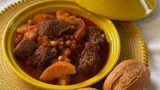 Chtitha lham  batata b lham  ragoût de viande à l’algéroise  بطاطا باللحم algerienne ramadan [upl. by Nahbois92]