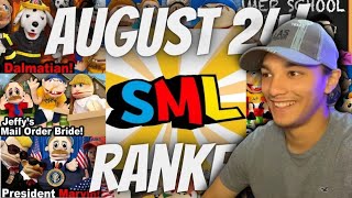 SMN’s SML August 2024 Ranked Reaction [upl. by Astto]