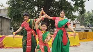 Aji dokhino duar ll Sounak Chottopadhyay ll dancecover dance holi dolyatra rabindranritya [upl. by Edana662]