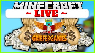 🔴LIVE 🔴 Spiel Spaß und Shop Eröffnung auf GrieferGames 🤑Min 2000000GG 🤑 [upl. by Bomke164]