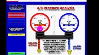 Automotive HVAC Pressure Diagnostics [upl. by Elik]