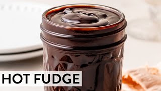 Hot Fudge Sauce  Sallys Baking Recipes [upl. by Kaleb]