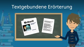 Textgebundene Erörterung einfach erklärt  Tipps amp Tricks [upl. by Seale]