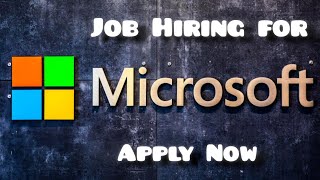 Microsoft में जॉब कैसे पाएं जानिए Microsoft में काम करने का पूरा प्रोसेस Microsoft Job Guide [upl. by Lecroy58]