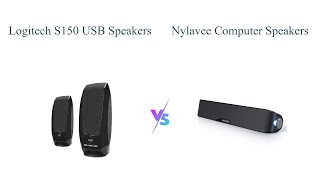 Logitech S150 USB Speakers vs Computer Sound Bar 🎧 Which One Should You Buy [upl. by Enail]