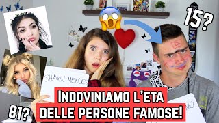 INDOVINIAMO LETÀ DELLE PERSONE FAMOSE  PENITENZA  Valeria Vedovatti [upl. by Edme]