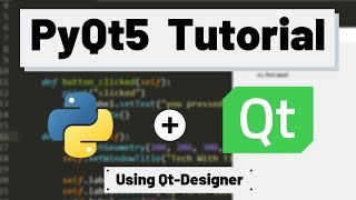 PyQt5 Tutorial  How to Use Qt Designer [upl. by Atimad]