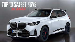 TOP 10 SAFEST SUVS IN 2025 [upl. by Ailemap]