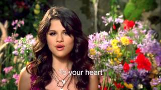 HD Selena Gomez  Fly To Your Heart MV Lyrics On Screen [upl. by Rafat]