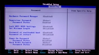 How to unlock BIOS Supervisor Password from Lenovo Thinkpad Laptop no damage to laptop [upl. by Nyladnor]