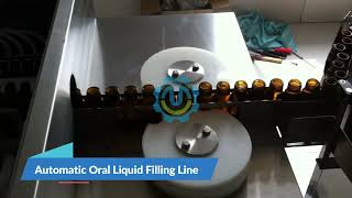 Automatic Bottle Feeding Washing Filling Capping and Labeling Machine Line for Oral Liquid [upl. by Carrel112]