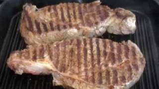 Rib Eye Steaks  Grilled Steak Recipe  Steak Tips [upl. by Evars]