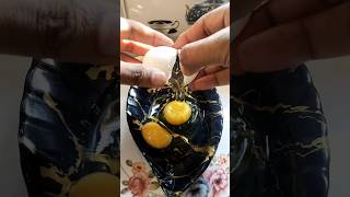 Egg Omelette Egg Fry Omlette Egg pouch food egg shorts short trending viralvideo chef [upl. by Ernaldus7]