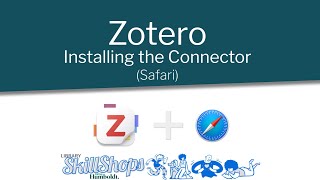 Zotero Enabling the Connector Safari [upl. by Modestia761]