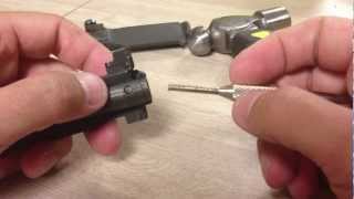 Easy M1 amp M1A Bolt Disassembly amp Reassembly [upl. by Aiclid233]