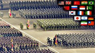 30 Most Powerful Militaries In The World  Youll Be Surprised 2024 [upl. by Lemkul]