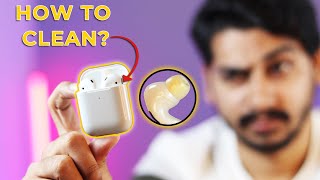 How to clean any TWS wireless earbuds properly ft Airpods Pro Nothing ear 1 [upl. by Aicirtac895]