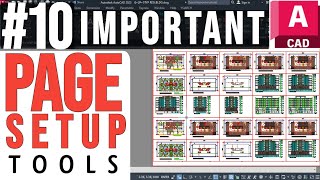 AutoCAD Viewport amp Layout Mastery Top 10 Commands YQ Arch  Best CAD Tutorial [upl. by Dorca]