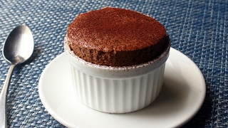 Chocolate Soufflé  How to Make Chocolate Soufflé for Two [upl. by Lac51]