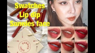 SUNNIES FACE LIP DIP  SON SUNNIES FACE  MAIHUONG MAKEUP [upl. by Selbbep]