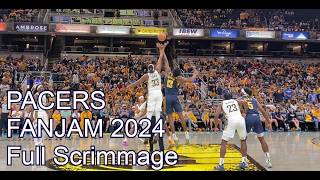 Indiana Pacers Fan Jam Scrimmage 2024  Part 1 [upl. by Huldah26]