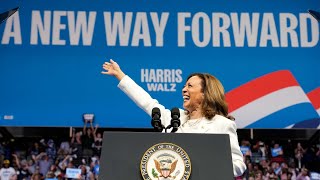 Harris Campaign Rally in WilkesBarre [upl. by Nnahs]