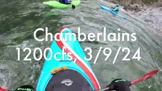 Chamberlains North Fork American 1200cfs [upl. by Anam]