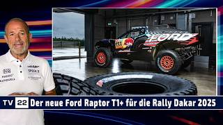 Rally Dakar 2025 Carlos Sainz und Nani Roma neuer Ford Raptor T1 [upl. by Oijres]